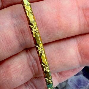 Floral 12kgf Bangle Winard Bracelet